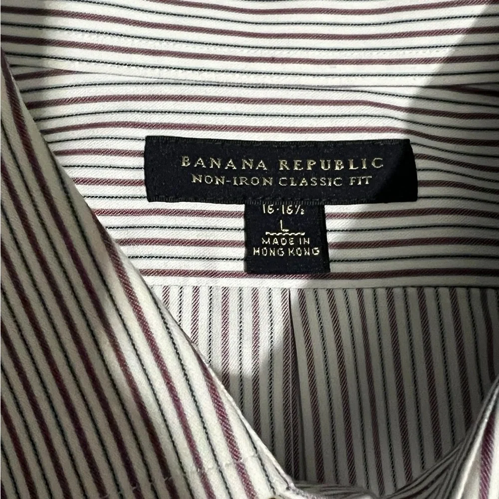 Banana Republic - Men’s Button Down Dress Shirt Sz LG